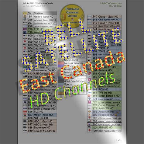 bell tv listings guide